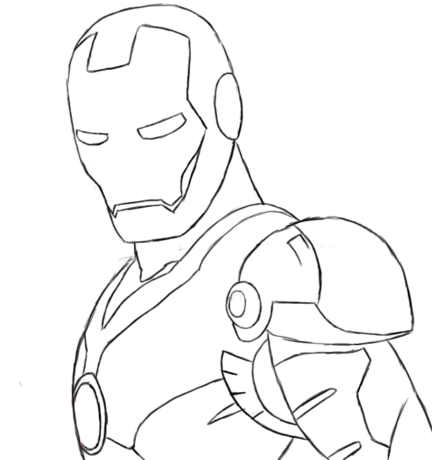 625x665 Iron Man Coloring Pages Online Coloring Pages