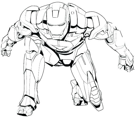 550x481 Coloring Pages Iron Man