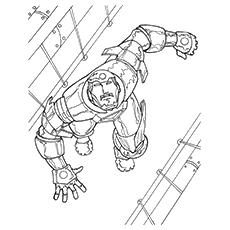 230x230 Top 20 Free Printable Iron Man Coloring Pages Online