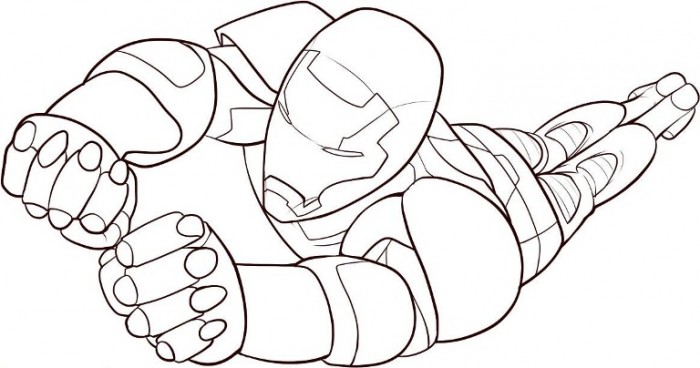 700x368 Invincible Iron Man Coloring Pages