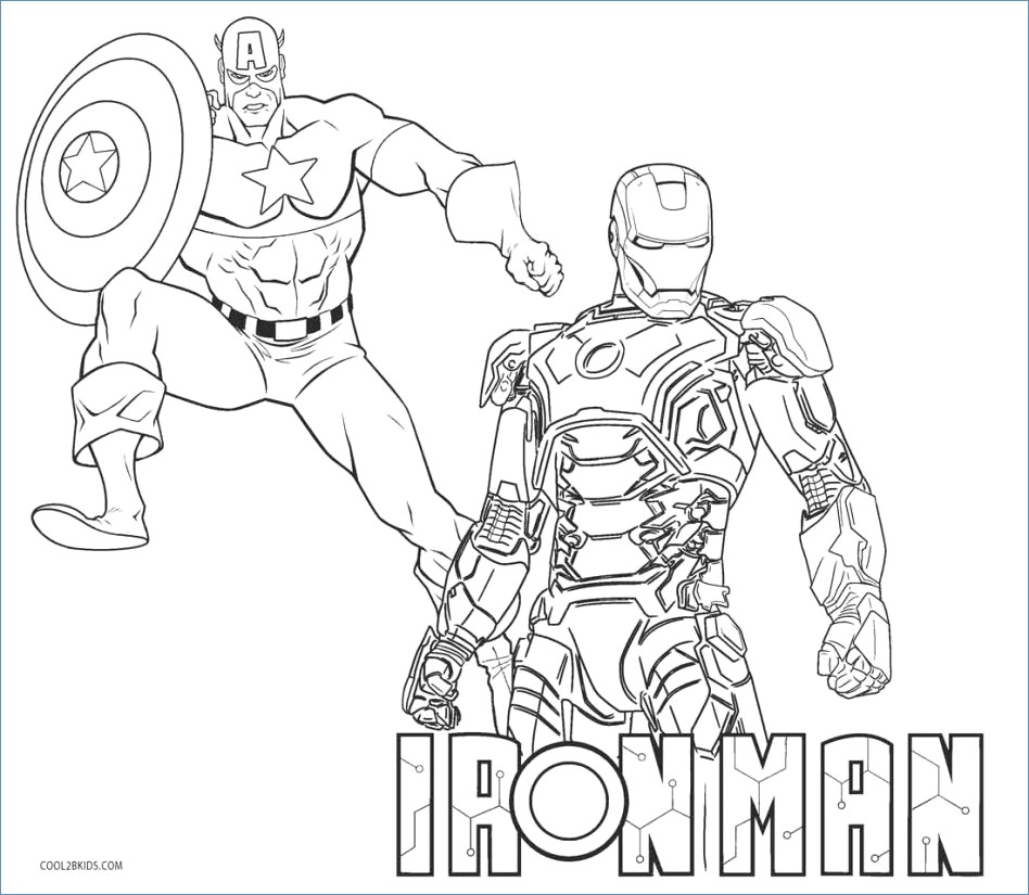 948x825 Iron Man Flying Coloring Pages