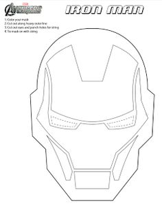236x306 Printable Big Hero 6 Baymax Armor Mask Coloring Pages Cut Out