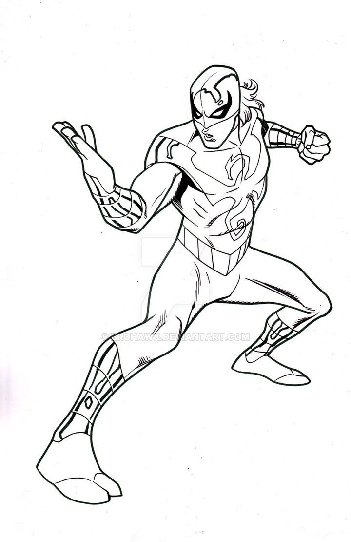 Iron Spider Coloring Pages