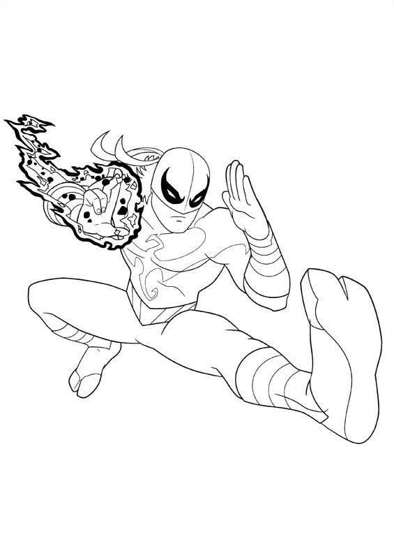 565x792 Kids N 16 Coloring Pages Of Ultimate Spider Man