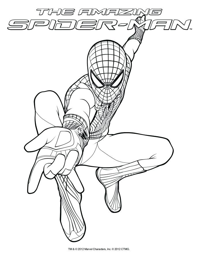 687x889 Spider Coloring Pages Medium Size Of Coloring Coloring Pages 2