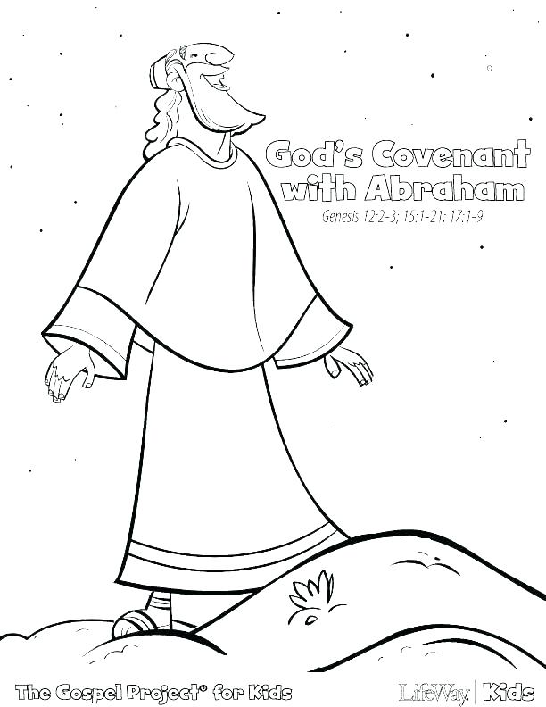 612x792 Isaac And Rebekah Coloring Pages