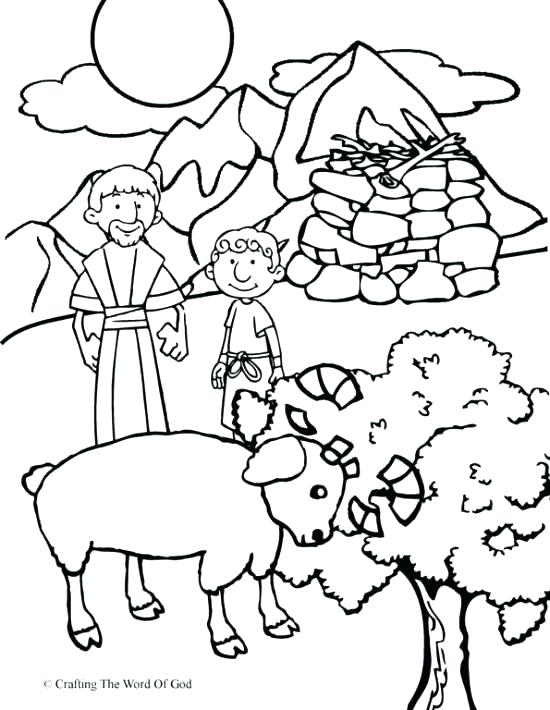 550x710 Isaac And Rebekah Coloring Page And Coloring Pages Page Coloring