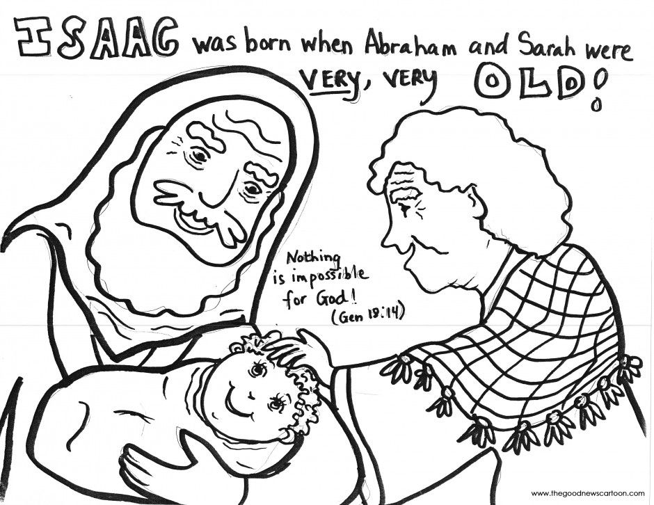 940x726 Isaac Is Born Coloring Pages Abraham And Isaac A Pattern Of Things