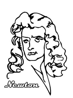 236x316 Greeting Card Isaac Newton Coloring Page For Kids Kids Coloring