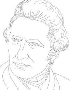 236x305 Isaac Newton Face Coloring Page For Kids Kids Coloring Pages