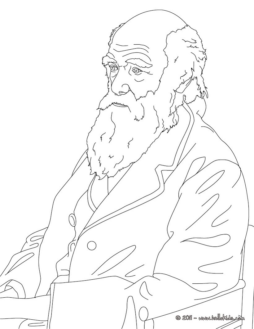 820x1060 Isaac Newton Coloring Pages