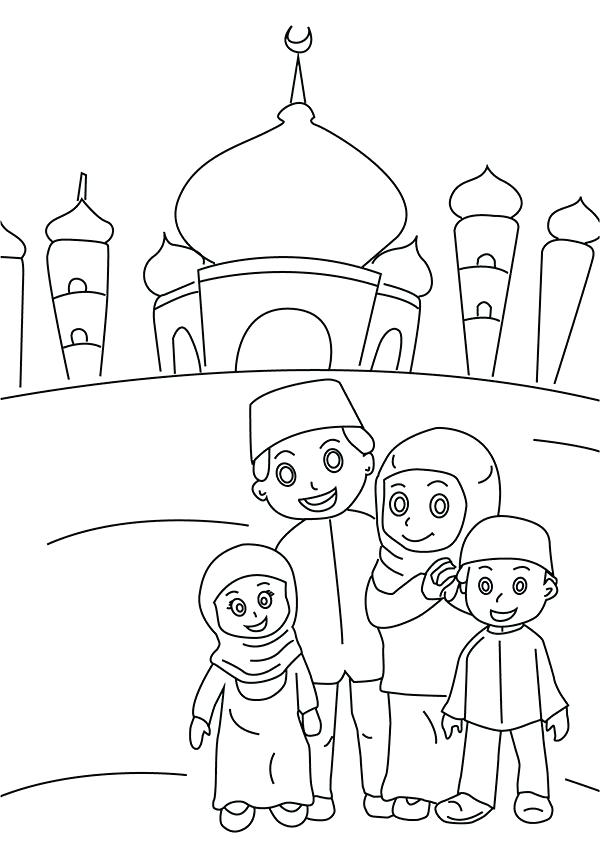 600x849 Islamic Coloring Pages Colouring Pages Islamic Tile Coloring Pages