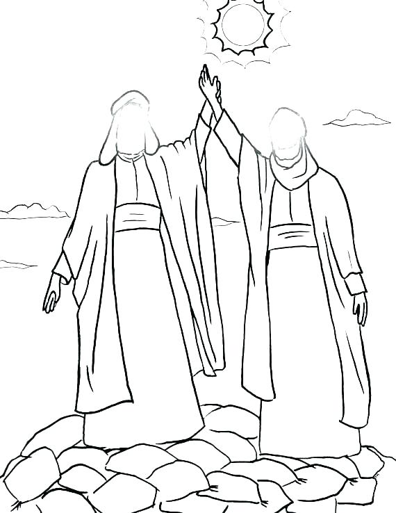 570x738 Islamic Coloring Sheets