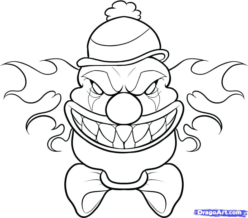 940x827 Clown Coloring Pages Clown Coloring Pages Google Search Jojo