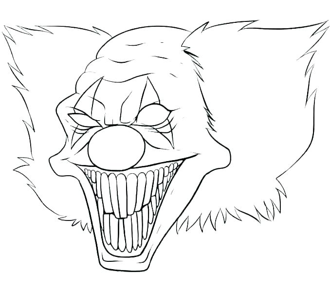 678x600 Clown Coloring Clown Coloring Pages Clown Coloring Page Coloring