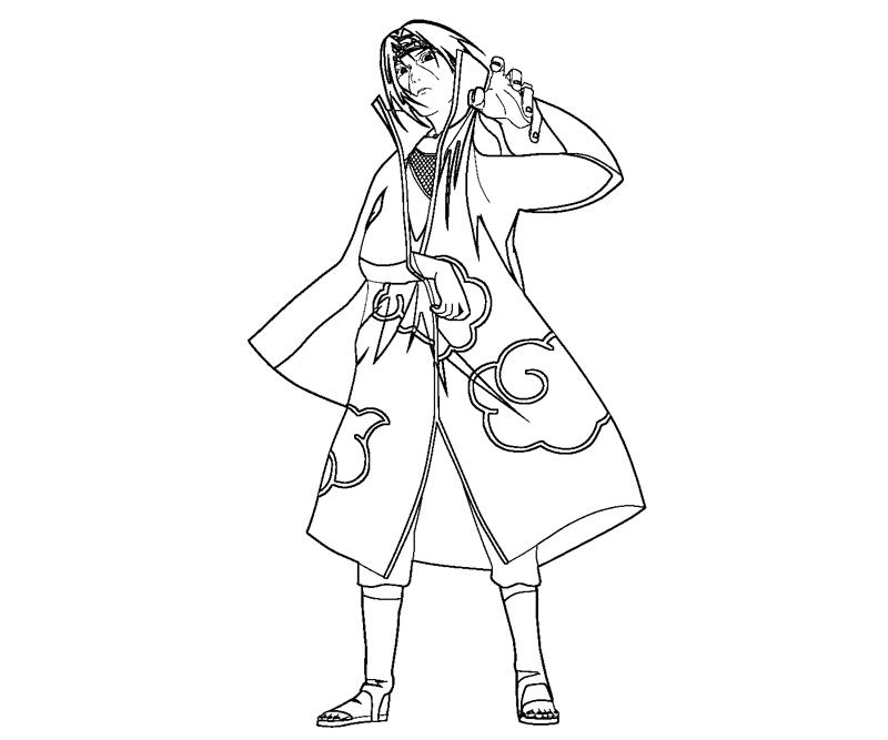 800x667 Itachi Uchiha 14 Coloring Crafty Teenager