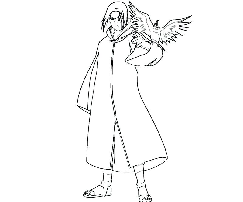 800x667 Coloring Pages Free Coloring Itachi Uchiha Coloring Pages