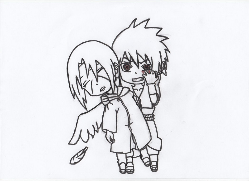1048x765 Chibi Itachi Colouring Pages 422890 Coloring Pages For Free 2015