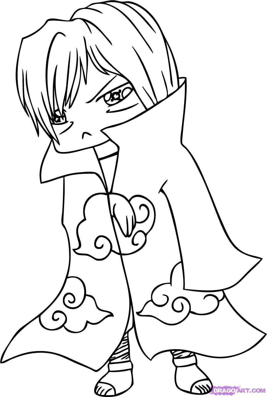 917x1360 Itachi Chibi Drawing
