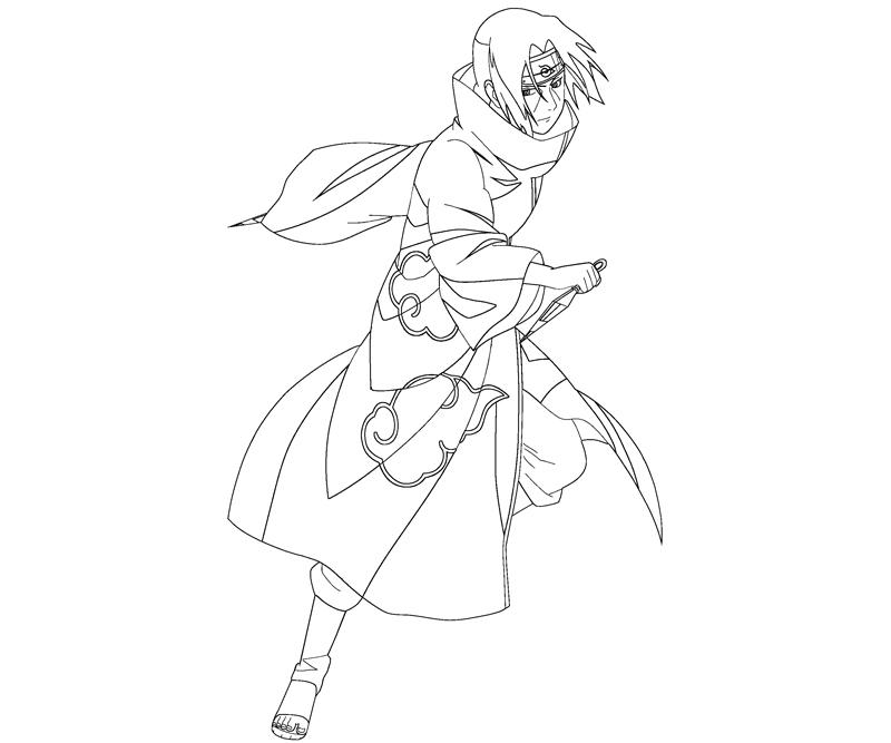 800x667 Itachi Uchiha 4 Coloring Crafty Teenager
