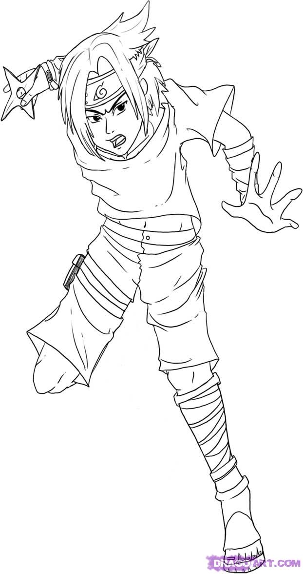 622x1176 Printable Naruto Shippuden Coloring Pages Many Interesting Cliparts