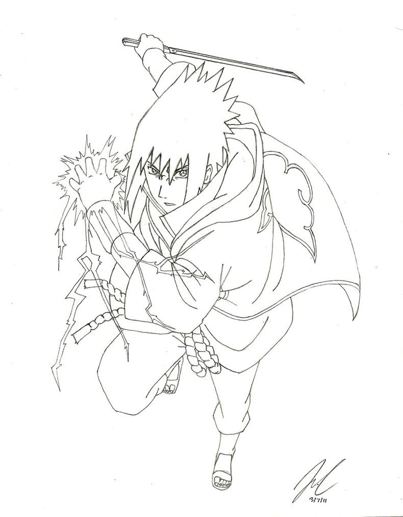 790x1012 Sasuke Uchiha Adult Coloring Taka By Amidnightbloom