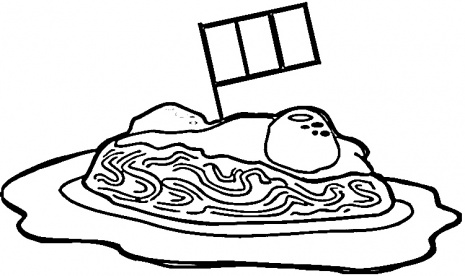 465x276 Pasta Coloring Pages Pasta Coloring Pages Becoming Italian Color