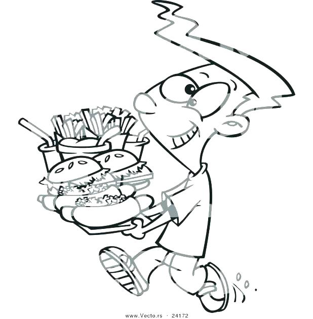 618x630 Restaurant Coloring Pages Restaurant Coloring Pages For Friends
