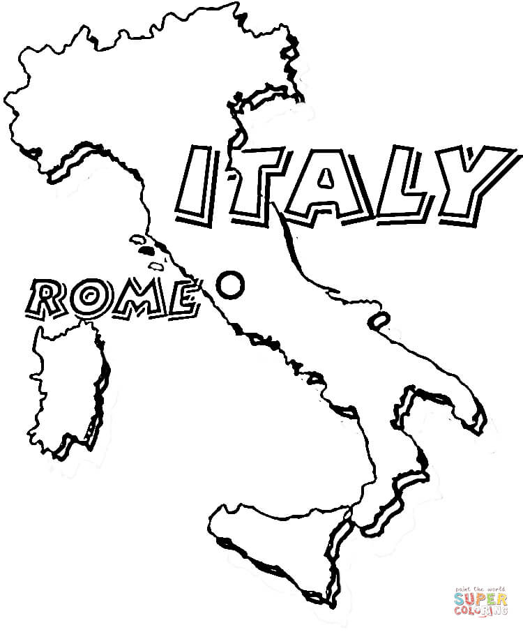 750x906 Top 85 Italy Coloring Pages