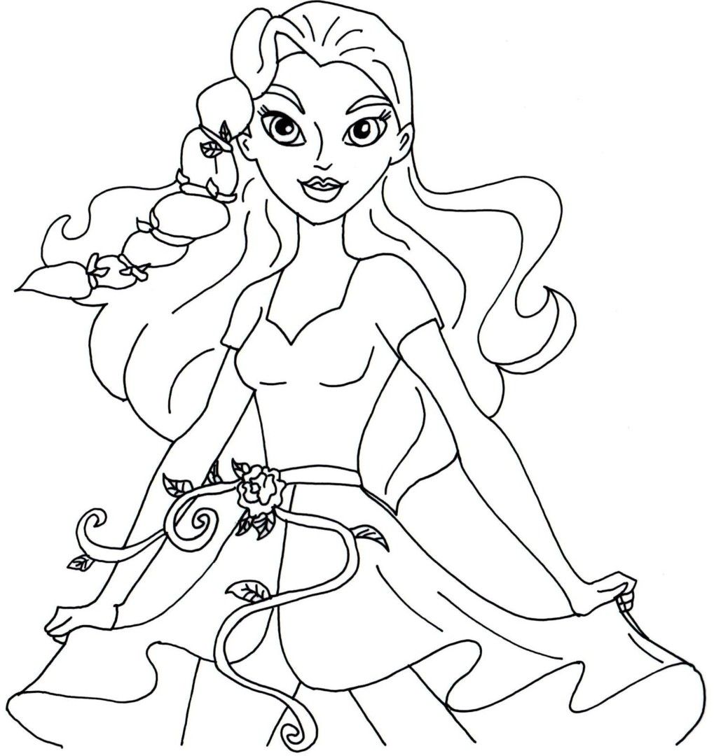 1029x1080 Httpcolorings.copoison Ivy Coloring Pages
