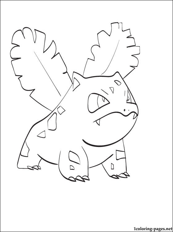 560x750 Coloring Pokemons Page Ivysaur Coloring Pages