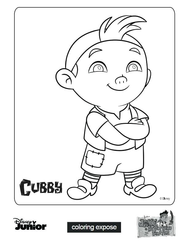 612x792 Jake And The Neverland Pirates Coloring Page Windows Coloring