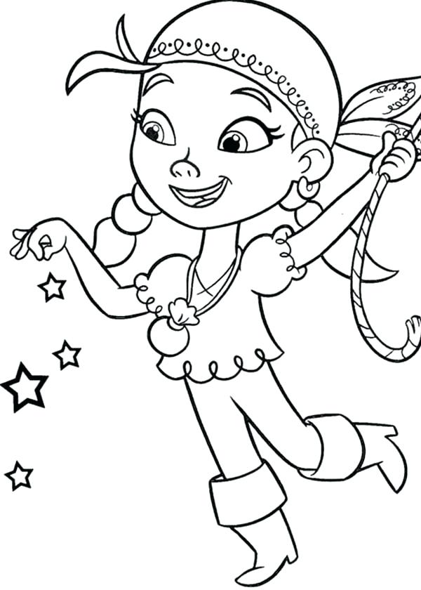600x840 Jake Coloring Pages Captain Jake Coloring Pages