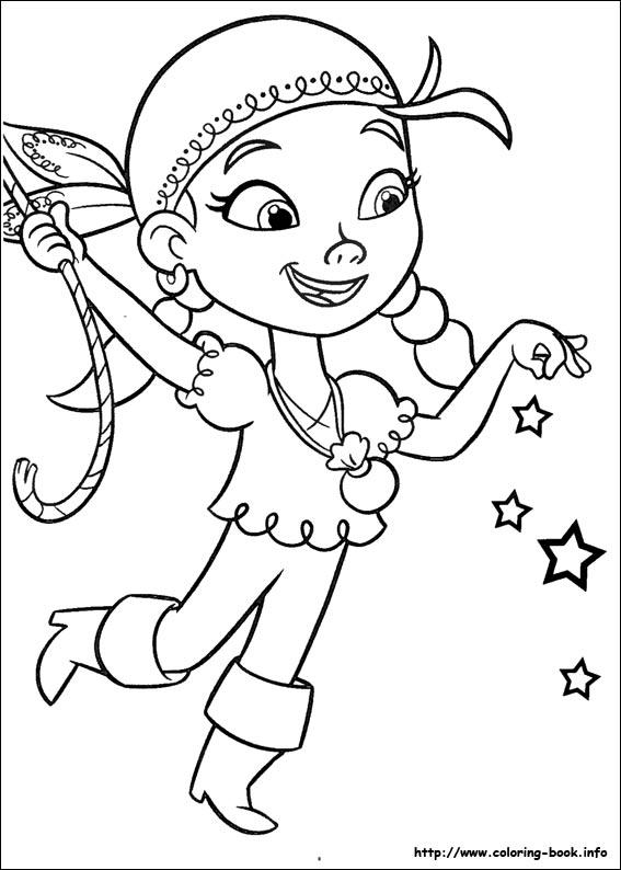 567x794 Jake And The Never Land Pirates Coloring Picture