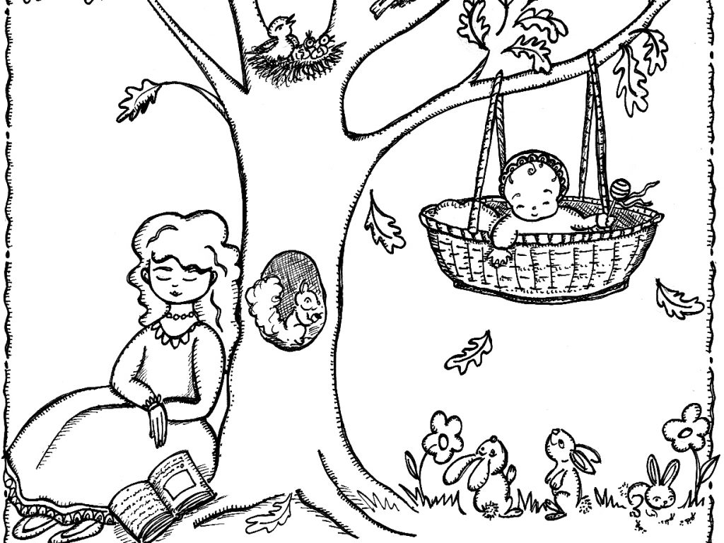 1024x768 Jack And Jill Free Download Clip Art Coloring Pages Printable