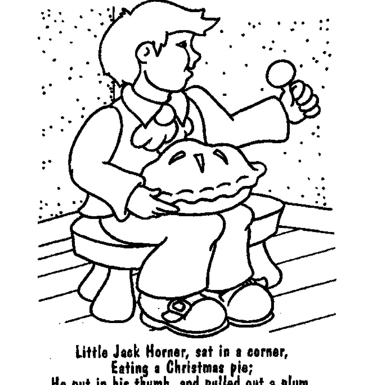 1224x1224 Twitter And Rhyme Time Coloring Page Jack Jill Pages Free