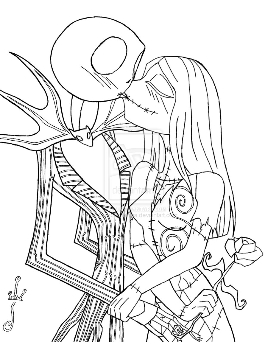 900x1148 Jack Skellington Coloring Pages