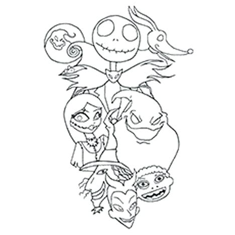 468x468 Coloring Pages Coloring Pages Ideas Jack And Sally Coloring Pages