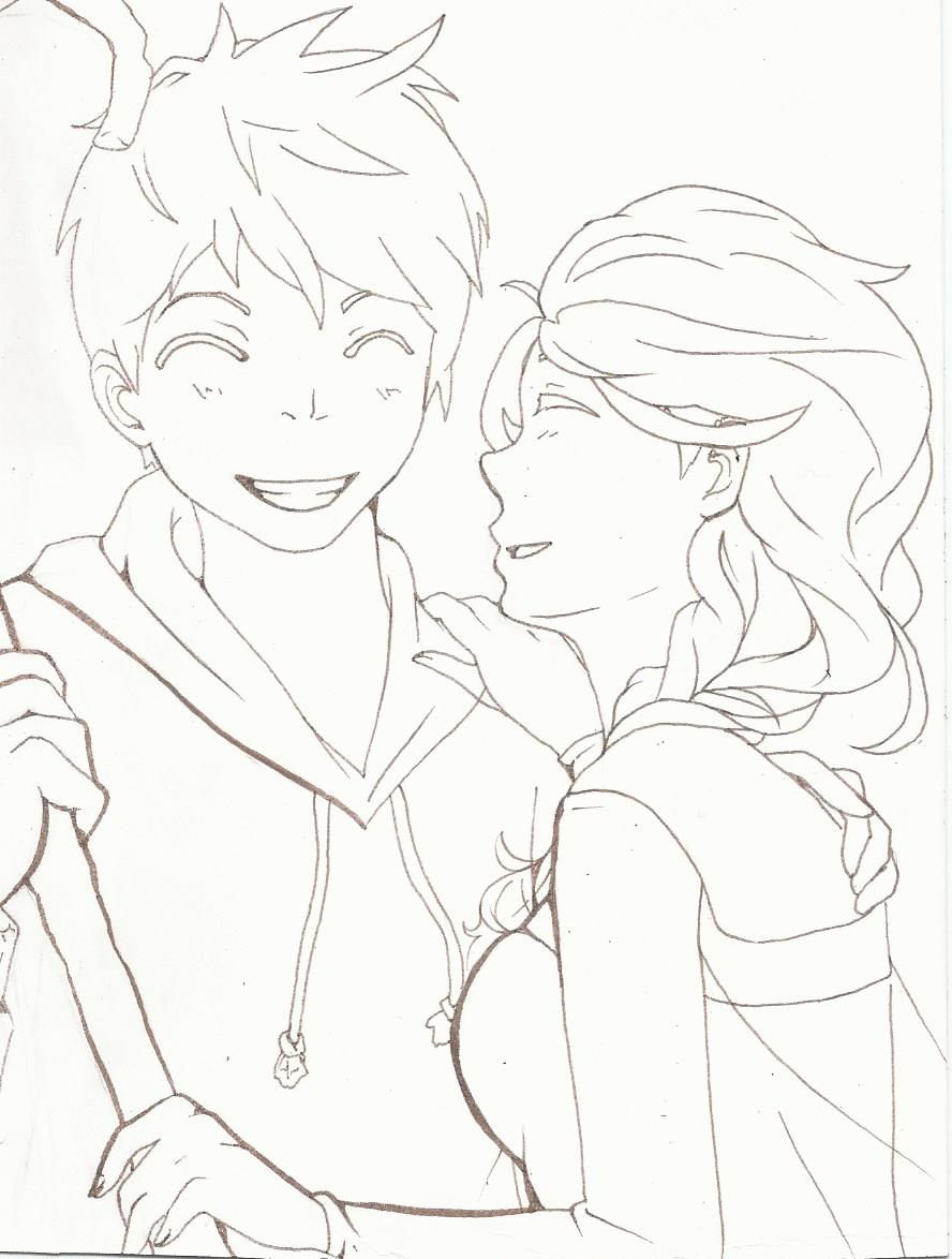 888x1174 Frost And Elsa By Carlyfma