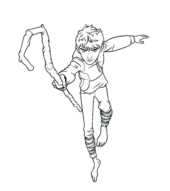 596x671 Jack Frost Coloring Pages Jack Frost Elsa And Jack Frost Colouring