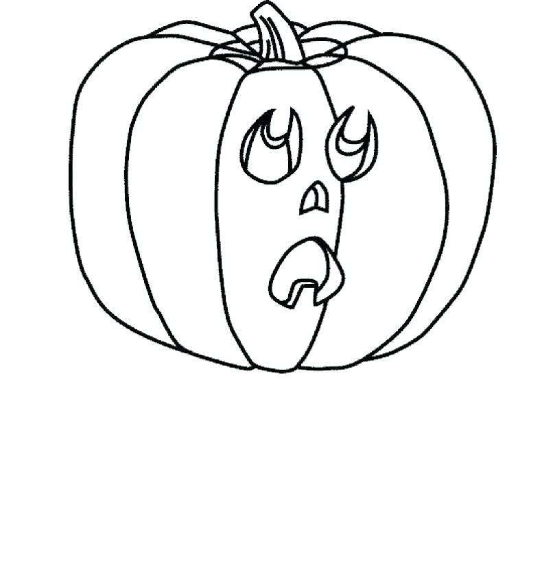 790x850 Jack O Lantern Templates Printable Free Coloring Pumpkin Pictures