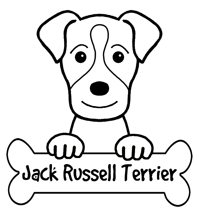 659x705 Jack Russell Coloring Pages