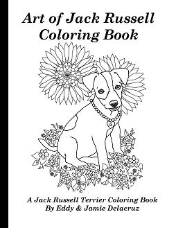 254x329 Art Of Jack Russell Terrier Coloring Book Volume No. 1