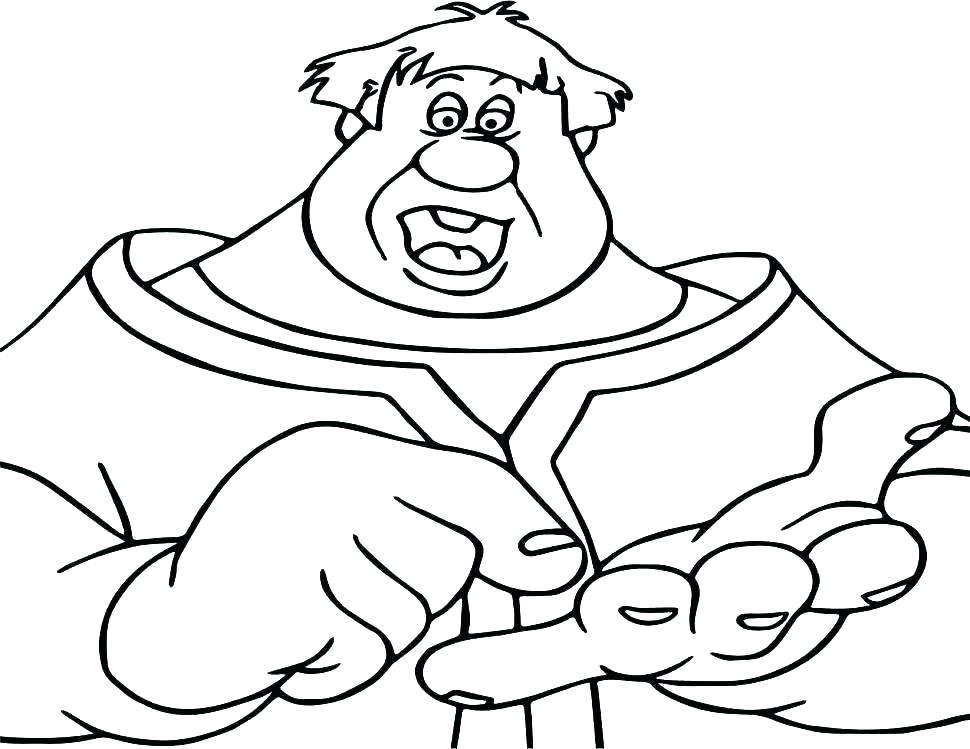 970x749 Jack Skellington Coloring Page