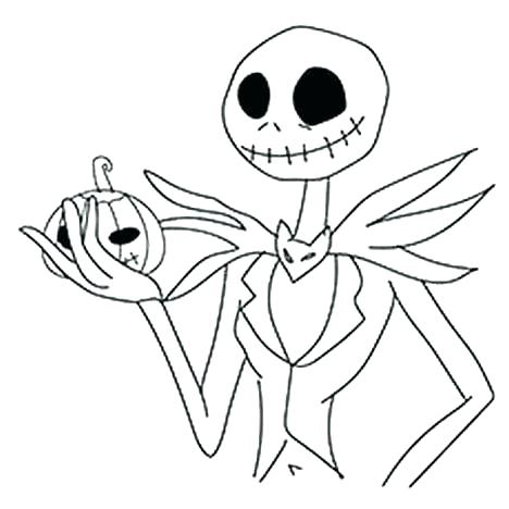 468x468 Jack Skellington Coloring Pages Jack Coloring Page Unique