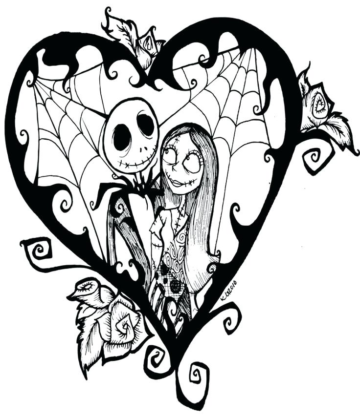 736x858 Best Of Jack Skellington Coloring Page And Nightmare Before