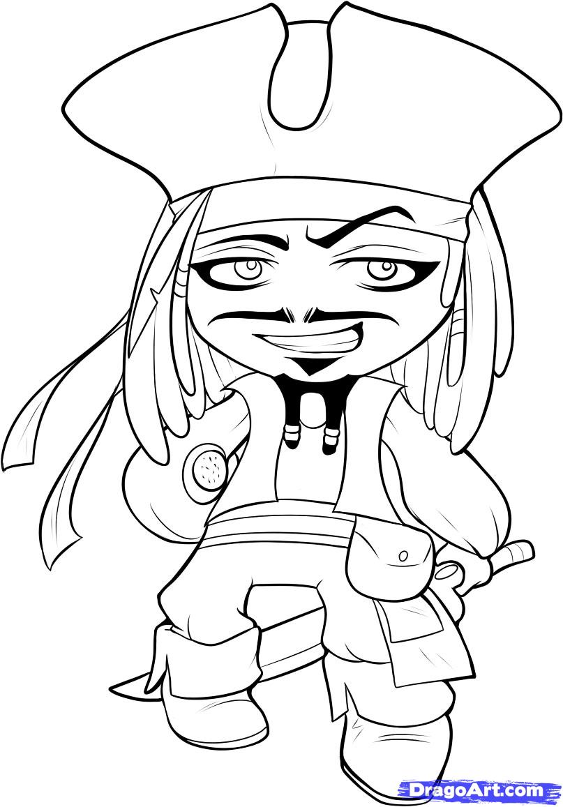807x1157 Jack Sparrow Coloring Pages