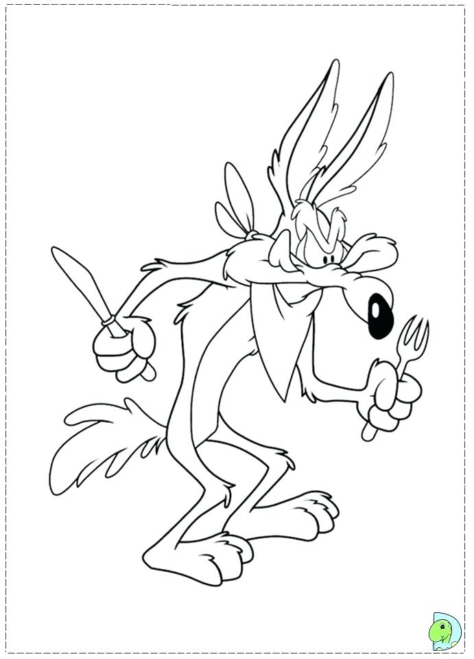 691x960 Howling Coyote Coloring Page Kids Coloring Coyote Coloring Page