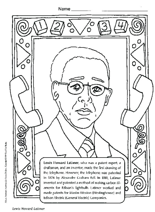 658x900 Jackie Robinson Coloring Page Coloring Page Black History Month