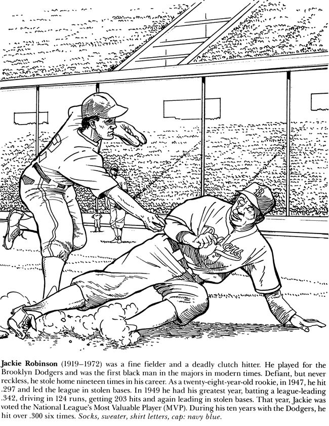 650x841 Jackie Robinson Coloring Sheet Printables Jackie